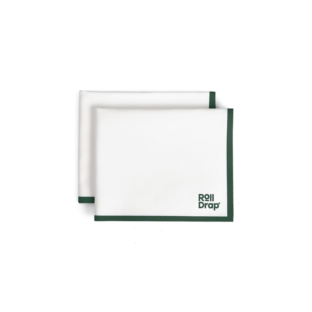 Антибактериална полираща кърпа със зелен борд - 40/64см Roll drap